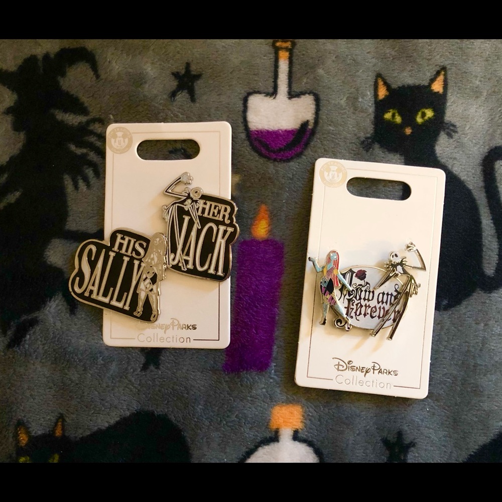 Two Nightmare before Christmas pins